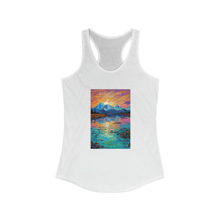 Lake Clark National Park Women's Racerback Tank - My Nature Book Adventures