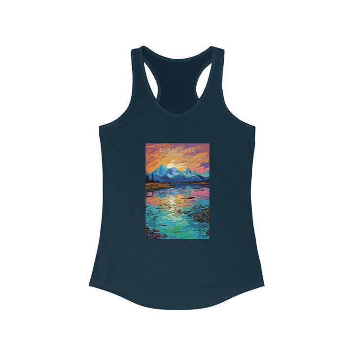 Lake Clark National Park Women's Racerback Tank - My Nature Book Adventures