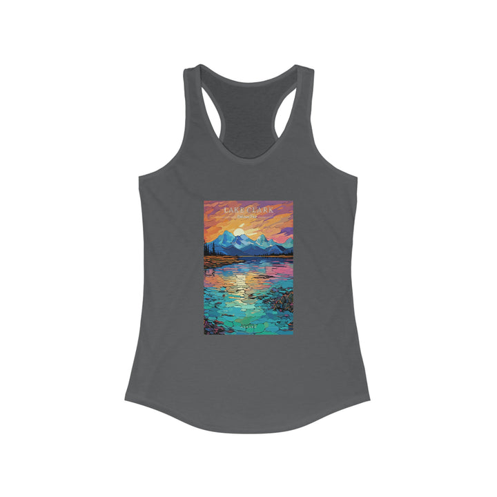 Lake Clark National Park Women's Racerback Tank - My Nature Book Adventures