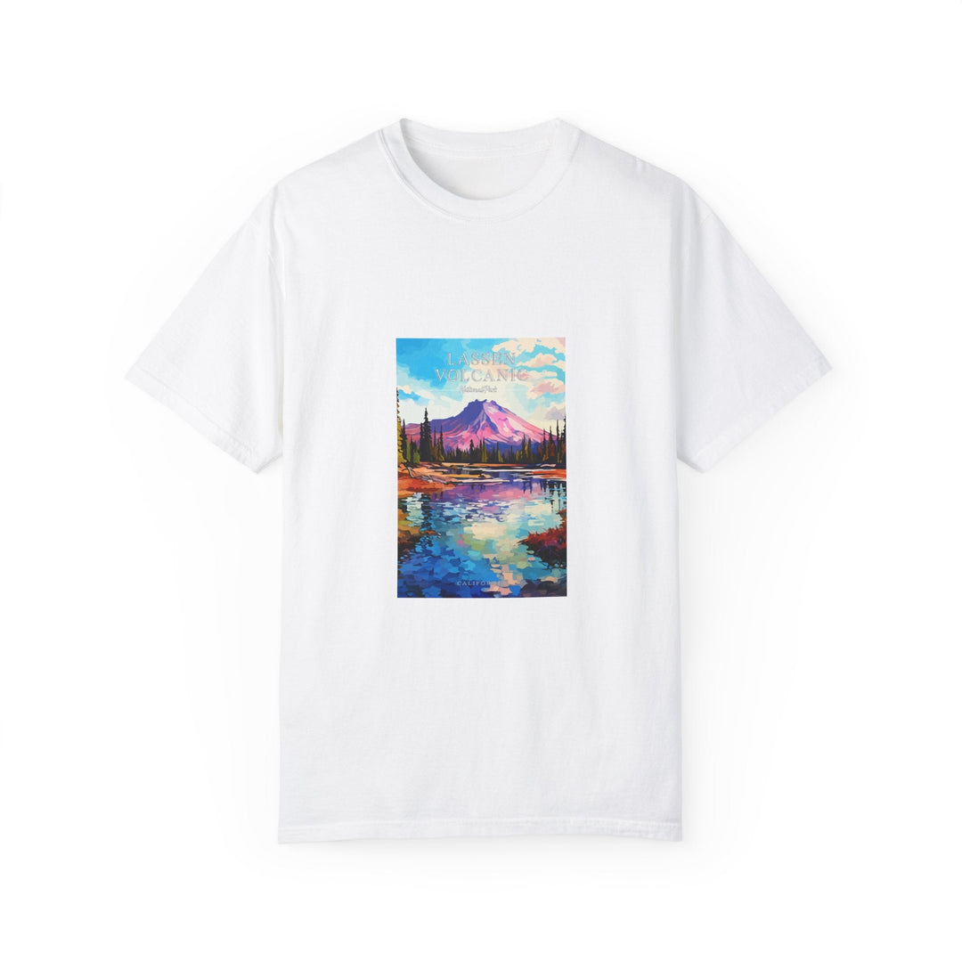 Lassen Volcanic National Park Pop Art T-shirt - My Nature Book Adventures