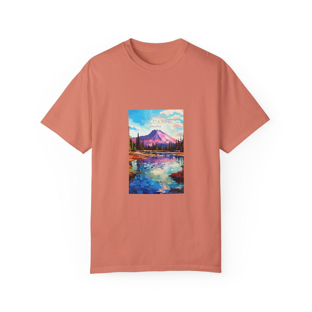 Lassen Volcanic National Park Pop Art T-shirt - My Nature Book Adventures