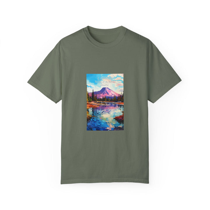 Lassen Volcanic National Park Pop Art T-shirt - My Nature Book Adventures