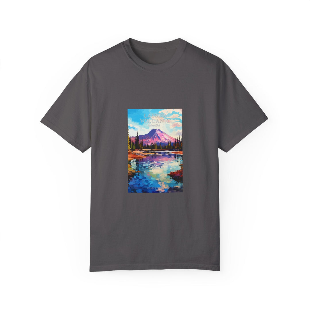 Lassen Volcanic National Park Pop Art T-shirt - My Nature Book Adventures