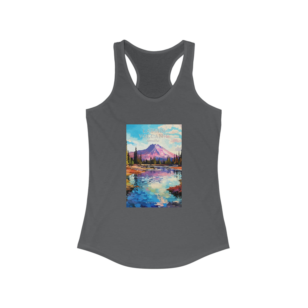 Lassen Volcanic National Park Women's Racerback Tank - My Nature Book Adventures