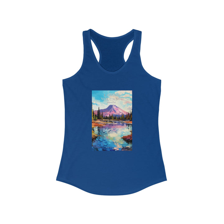 Lassen Volcanic National Park Women's Racerback Tank - My Nature Book Adventures