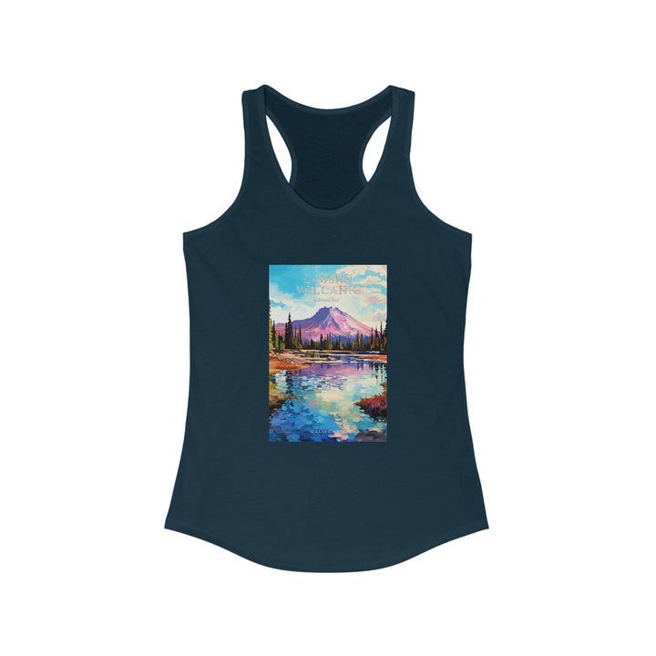 Lassen Volcanic National Park Women's Racerback Tank - My Nature Book Adventures