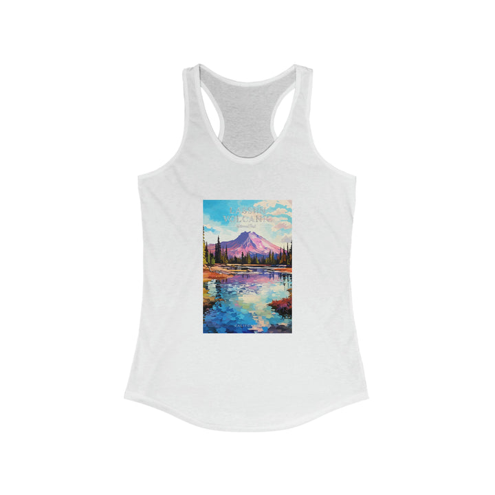 Lassen Volcanic National Park Women's Racerback Tank - My Nature Book Adventures