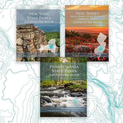 Lower Northeast USA Combo - New York + New Jersey + Pennsylvania Adventure Books - My Nature Book Adventures