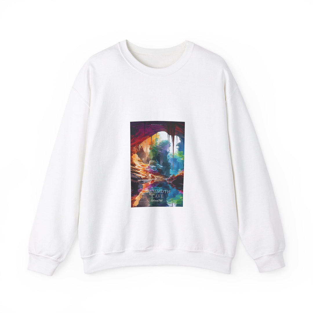 Mammoth Cave National Park - Pop Art Inspired Crewneck Sweatshirt - My Nature Book Adventures