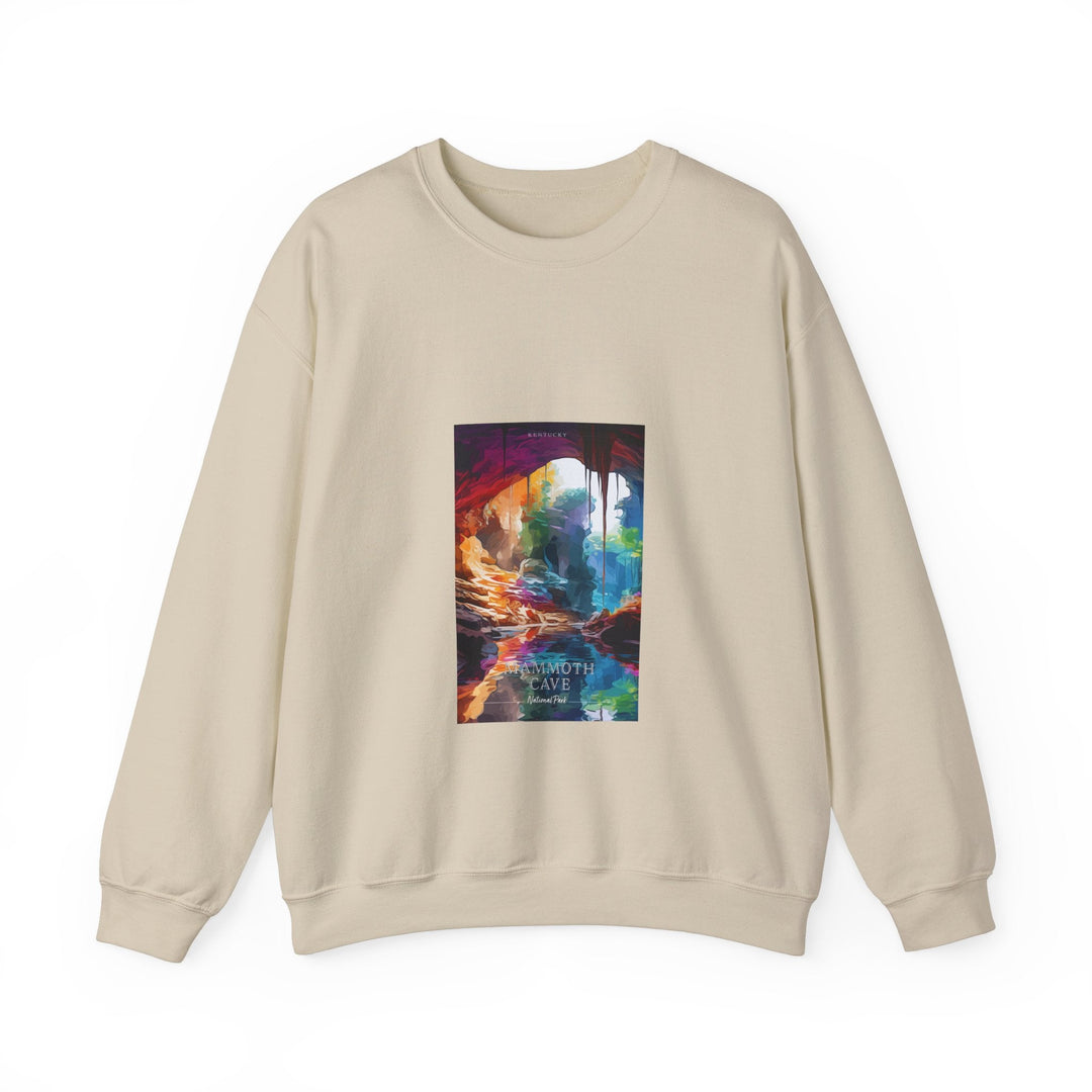 Mammoth Cave National Park - Pop Art Inspired Crewneck Sweatshirt - My Nature Book Adventures