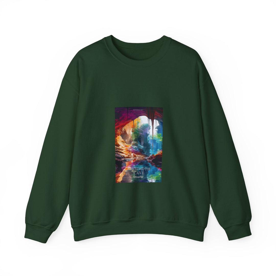 Mammoth Cave National Park - Pop Art Inspired Crewneck Sweatshirt - My Nature Book Adventures