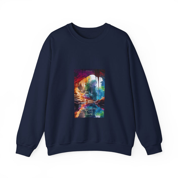 Mammoth Cave National Park - Pop Art Inspired Crewneck Sweatshirt - My Nature Book Adventures