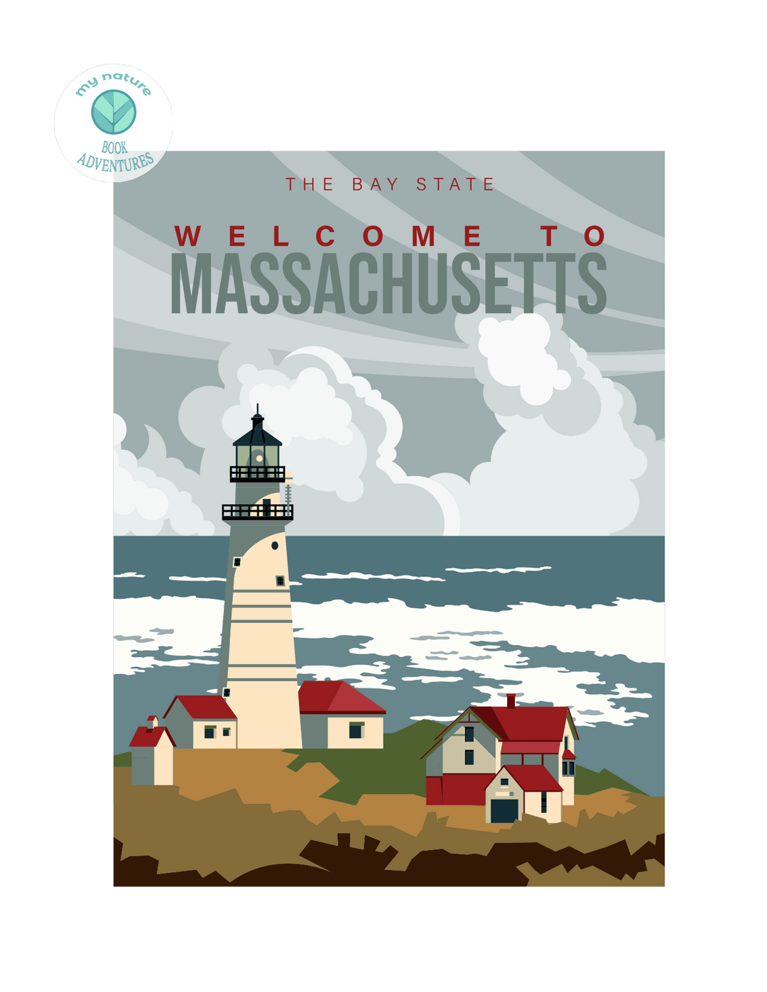 Massachusetts State Parks - DIGITAL DOWNLOAD - Adventure Planning Journal - My Nature Book Adventures