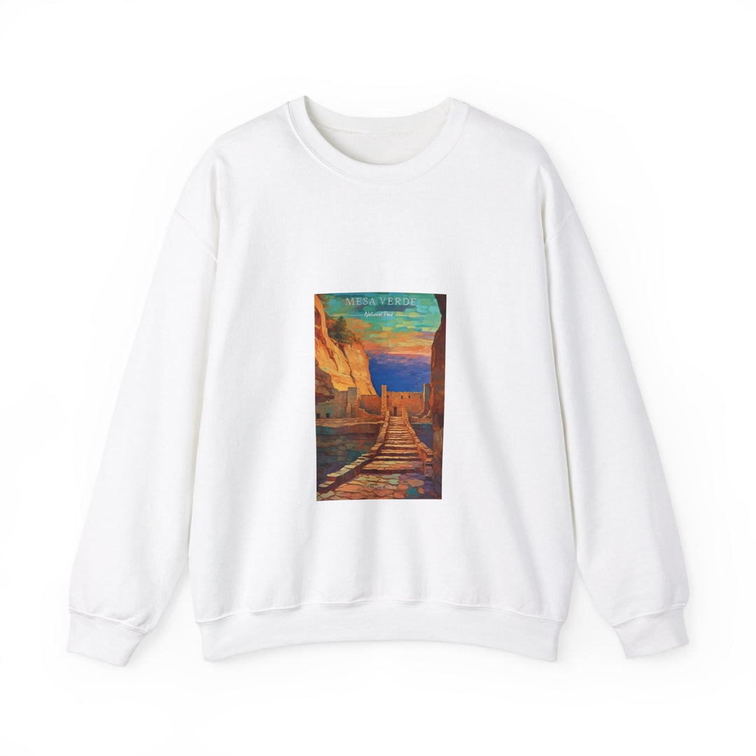 Mesa Verde National Park - Pop Art Inspired - Crewneck Sweatshirt - My Nature Book Adventures