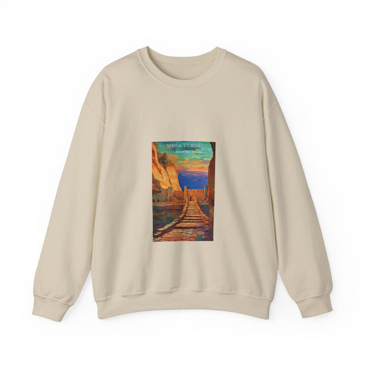 Mesa Verde National Park - Pop Art Inspired - Crewneck Sweatshirt - My Nature Book Adventures