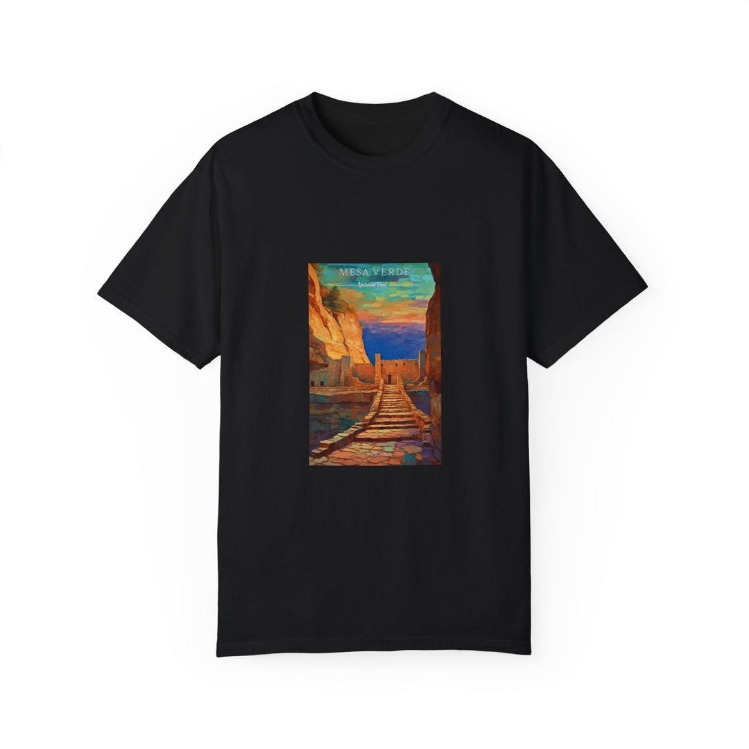 Mesa Verde National Park Pop Art T-shirt - My Nature Book Adventures