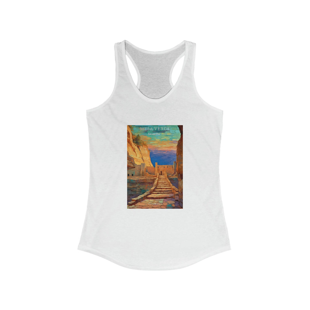 Mesa Verde National Park Women's Racerback Tank - My Nature Book Adventures