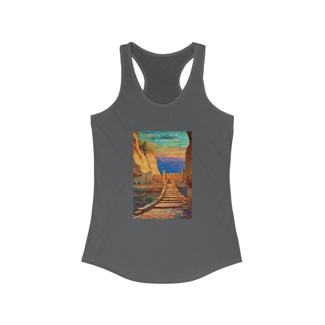 Mesa Verde National Park Women's Racerback Tank - My Nature Book Adventures