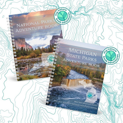 Michigan State Parks + National Parks Adventure Book Combo - My Nature Book Adventures