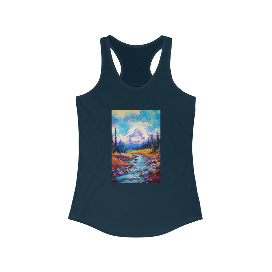 Mount Rainier National Park Women's Racerback Tank - My Nature Book Adventures