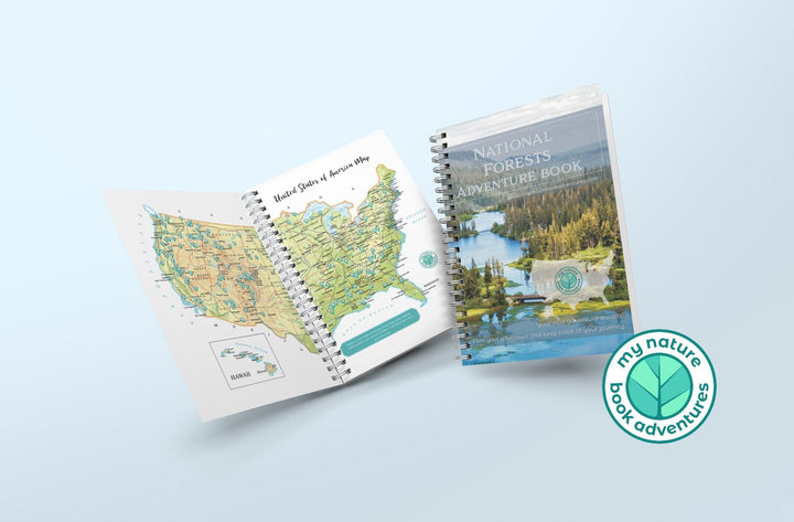 National Forests - DIGITAL DOWNLOAD - Adventure Planning Journal - My Nature Book Adventures