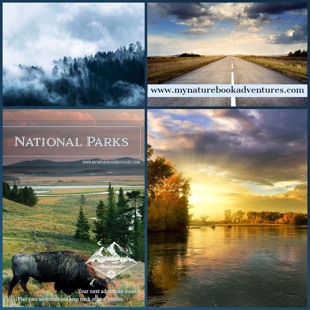 National Parks - DIGITAL DOWNLOAD - Adventure Planning Journal - My Nature Book Adventures