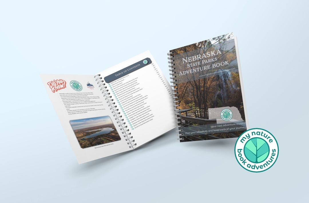 Nebraska State Parks - DIGITAL DOWNLOAD - Adventure Planning Journal - My Nature Book Adventures