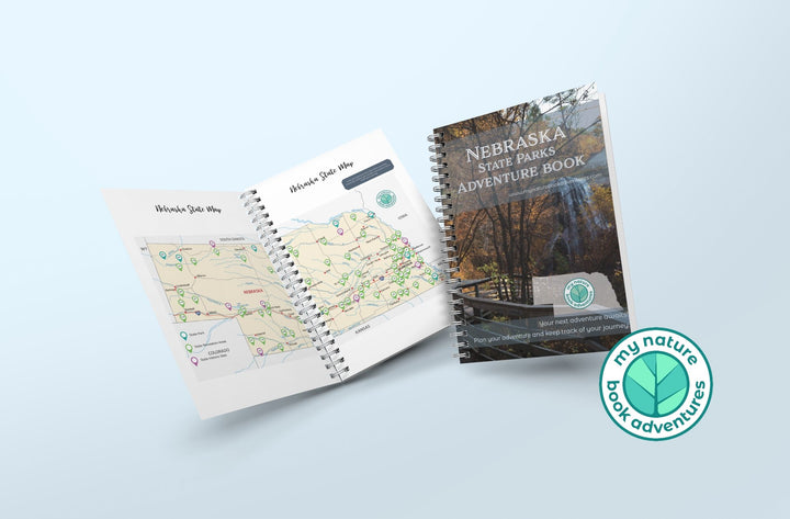 Nebraska State Parks - DIGITAL DOWNLOAD - Adventure Planning Journal - My Nature Book Adventures