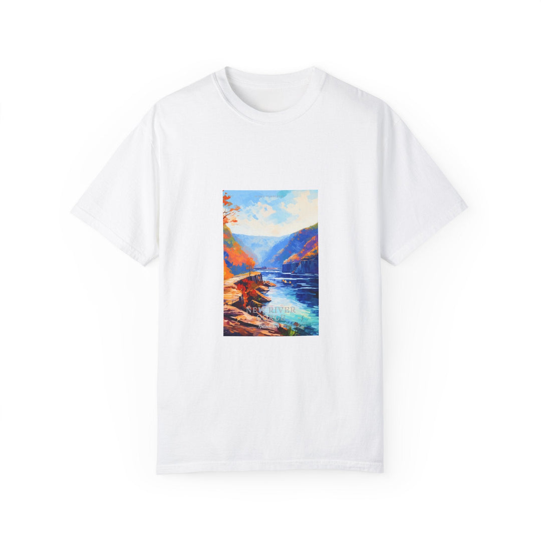 New River Gorge National Park Pop Art T-shirt - My Nature Book Adventures