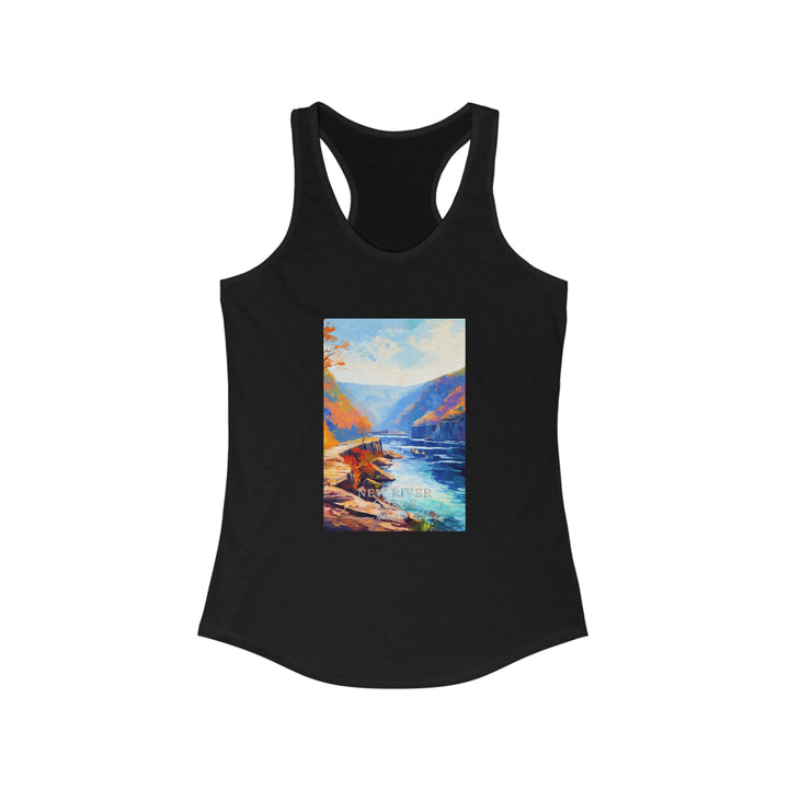 New River Gorge National Park Women's Racerback Tank - My Nature Book Adventures