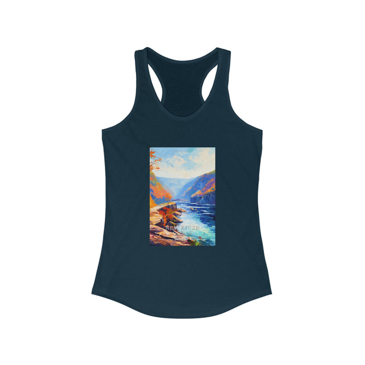 New River Gorge National Park Women's Racerback Tank - My Nature Book Adventures