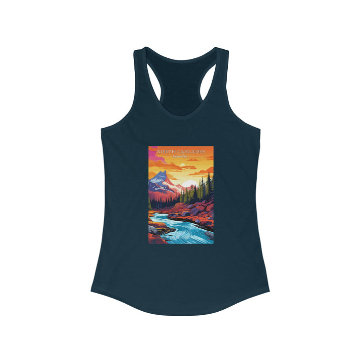 North Cascades National Park Women's Racerback Tank - My Nature Book Adventures