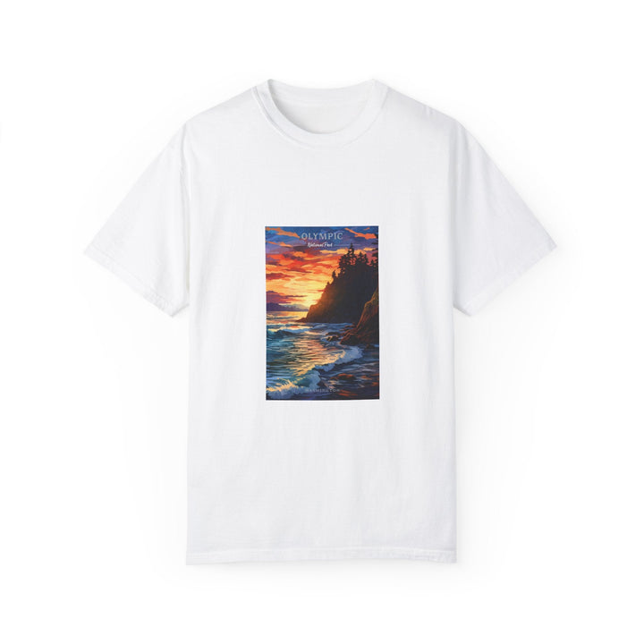 Olympic National Park Pop Art T-shirt - My Nature Book Adventures