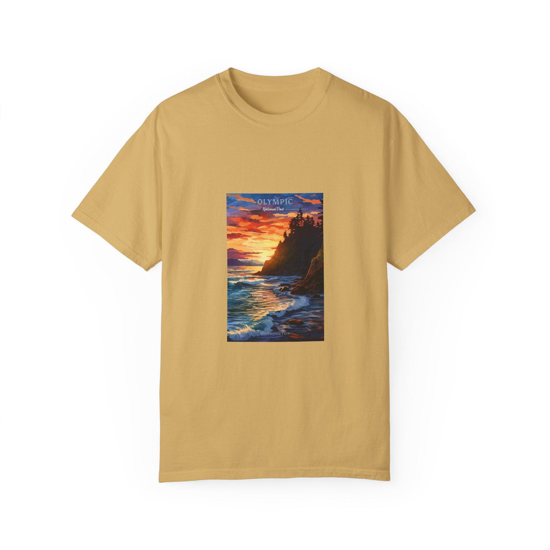 Olympic National Park Pop Art T-shirt - My Nature Book Adventures