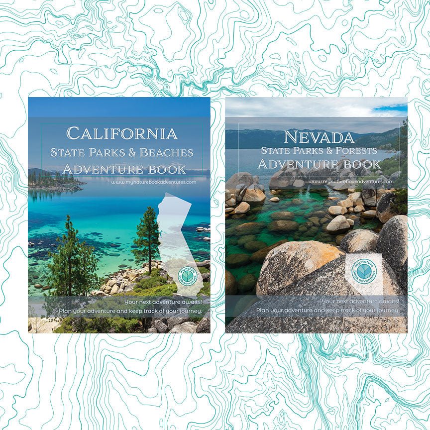 Pacific USA Adventure Combo - California + Nevada Adventure Books - My Nature Book Adventures