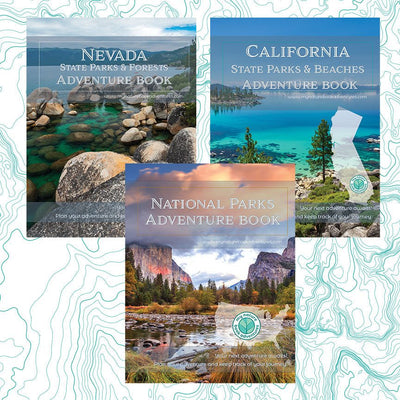 Pacific USA With National Parks Adventure Combo - California + Nevada + National Parks Adventure Books - My Nature Book Adventures