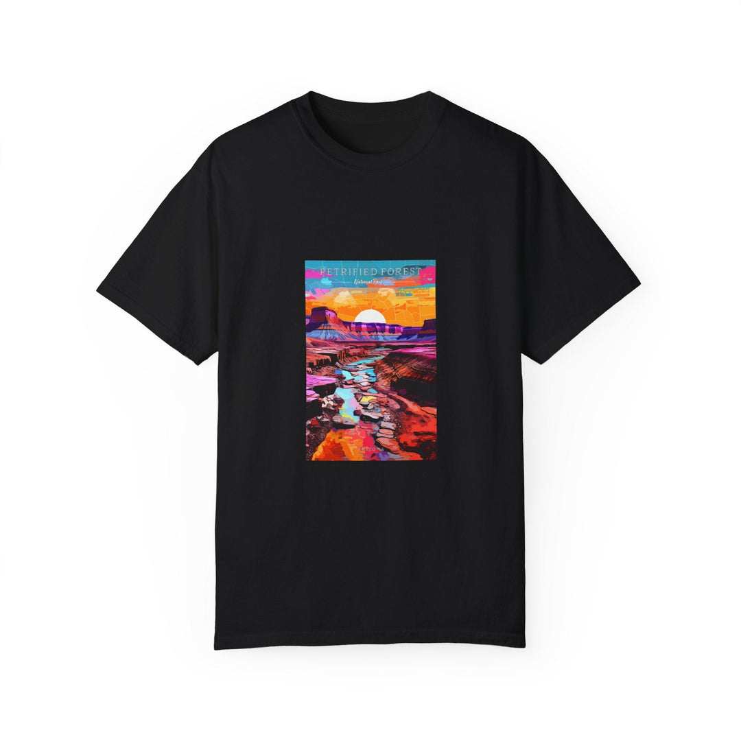 Petrified Forest National Park Pop Art T-shirt - My Nature Book Adventures