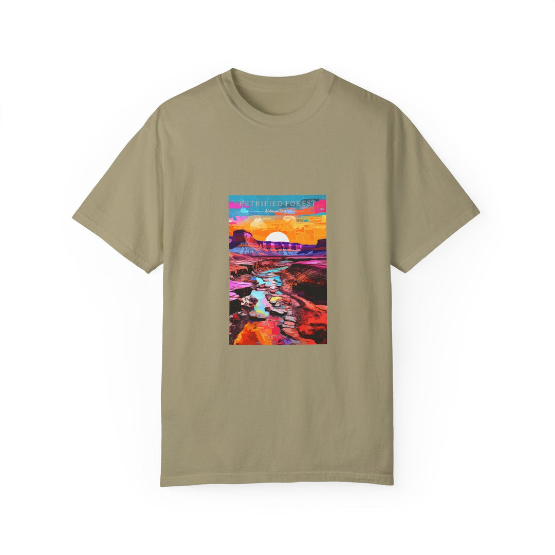 Petrified Forest National Park Pop Art T-shirt - My Nature Book Adventures