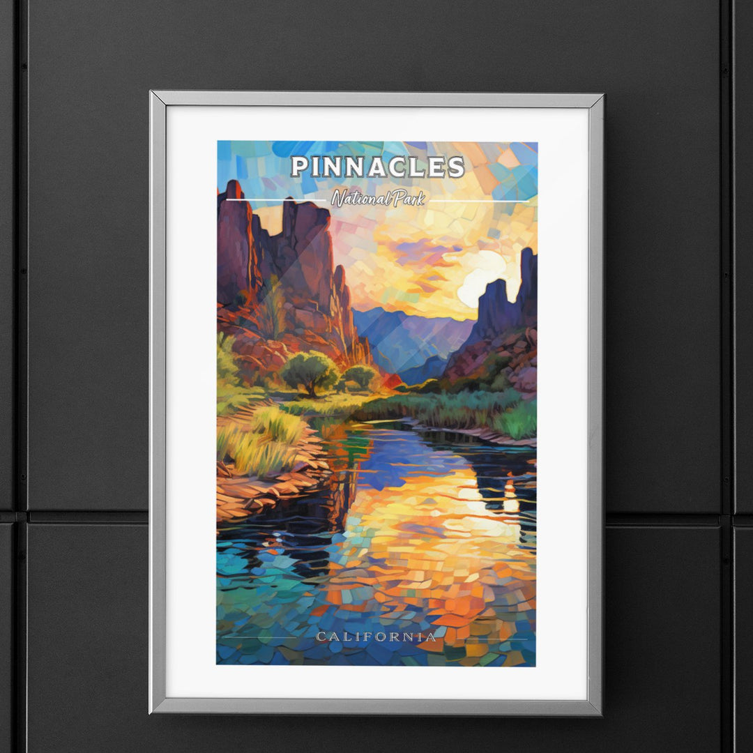 Pinnacles National Park Commemorative Poster: A Pop Art Tribute - My Nature Book Adventures