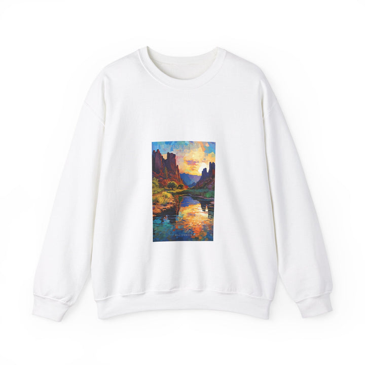 Pinnacles National Park - Pop Art Inspired - Crewneck Sweatshirt - My Nature Book Adventures