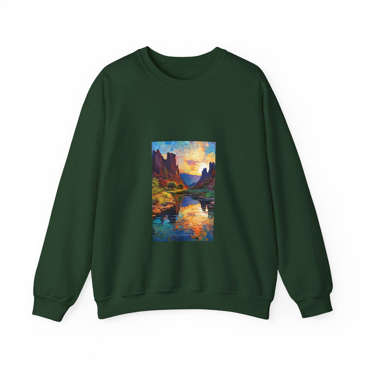 Pinnacles National Park - Pop Art Inspired - Crewneck Sweatshirt - My Nature Book Adventures