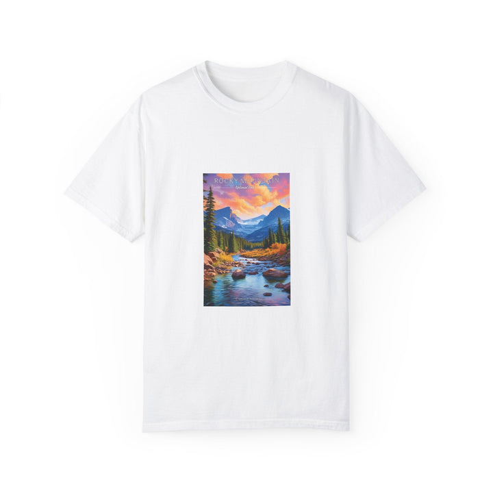 Rocky Mountain National Park Pop Art T-shirt - My Nature Book Adventures