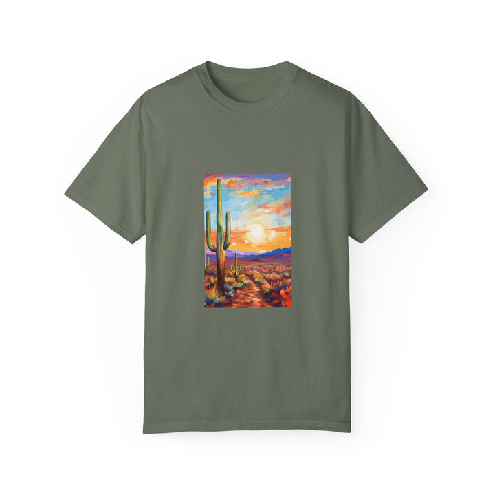 Saguaro National Park Pop Art T-shirt - My Nature Book Adventures