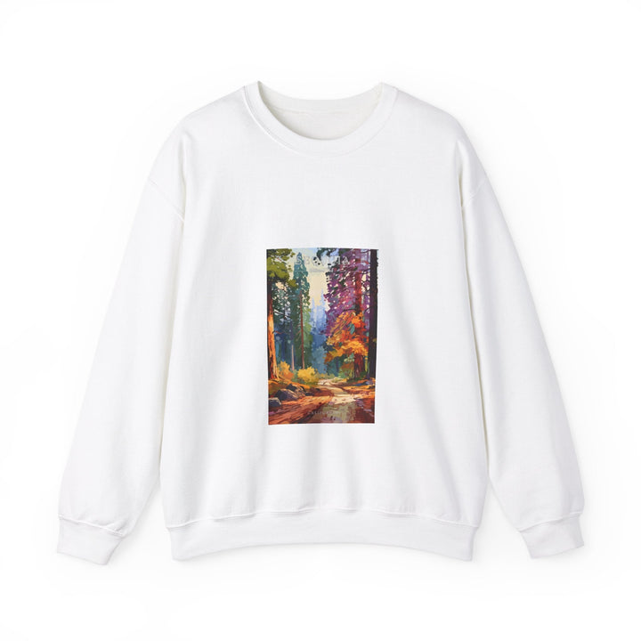 Sequoia National Park - Pop Art Inspired - Crewneck Sweatshirt - My Nature Book Adventures