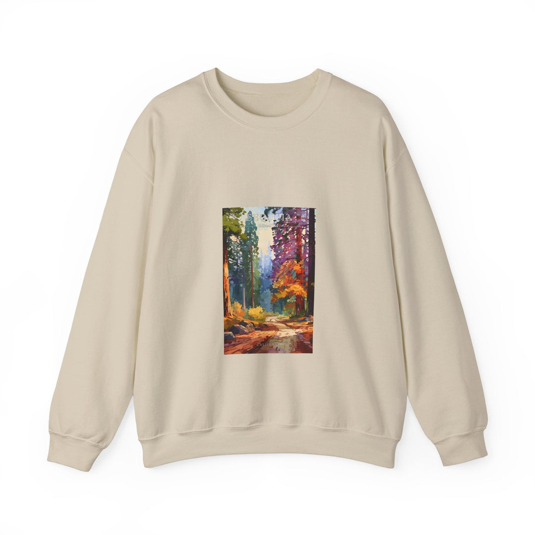 Sequoia National Park - Pop Art Inspired - Crewneck Sweatshirt - My Nature Book Adventures