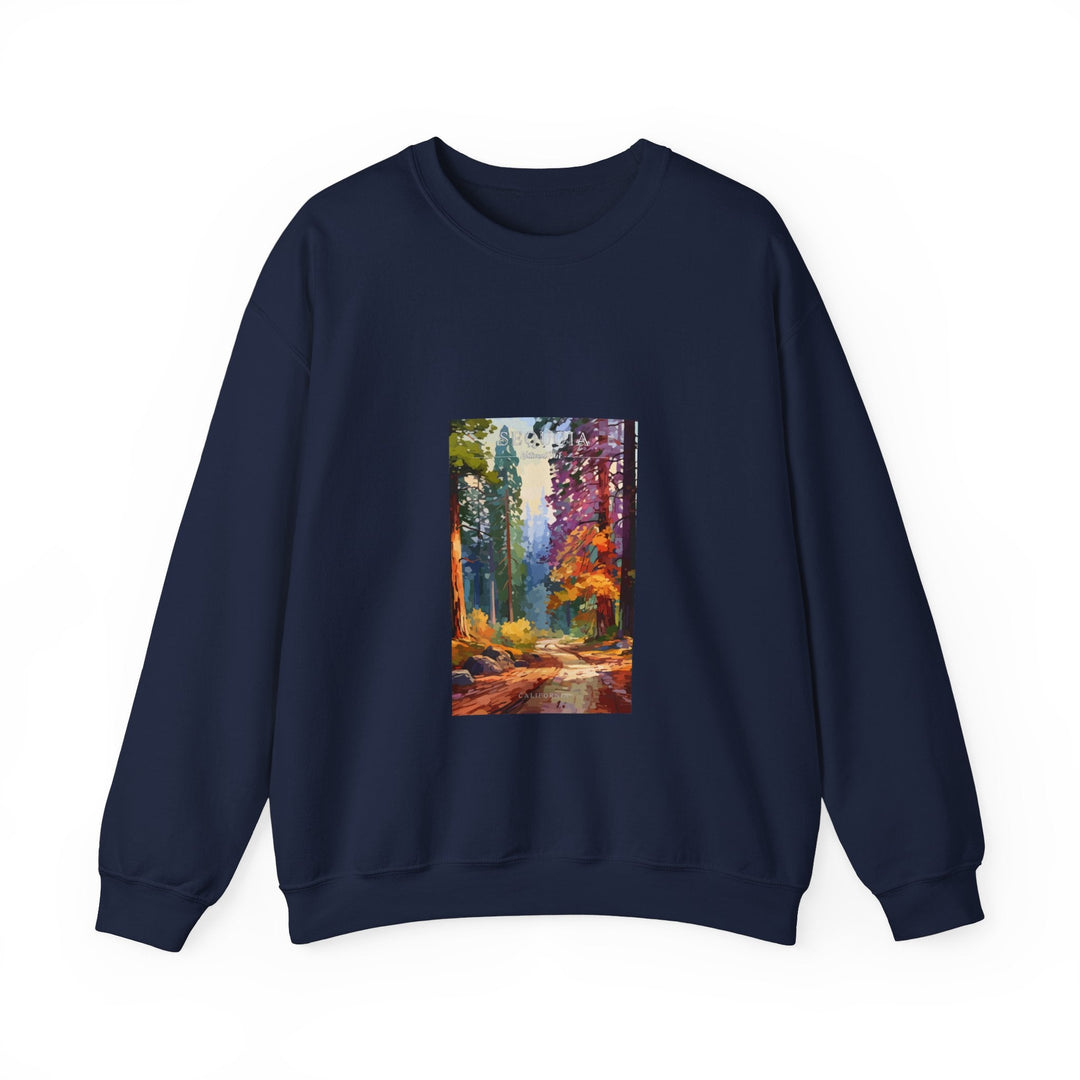 Sequoia National Park - Pop Art Inspired - Crewneck Sweatshirt - My Nature Book Adventures