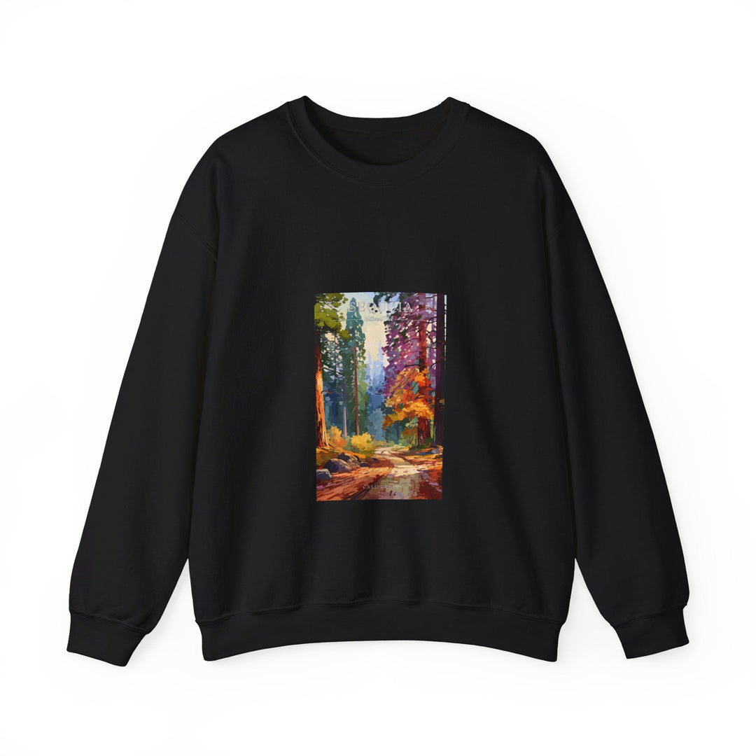 Sequoia National Park - Pop Art Inspired - Crewneck Sweatshirt - My Nature Book Adventures