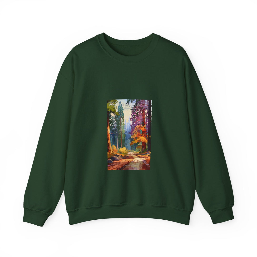 Sequoia National Park - Pop Art Inspired - Crewneck Sweatshirt - My Nature Book Adventures