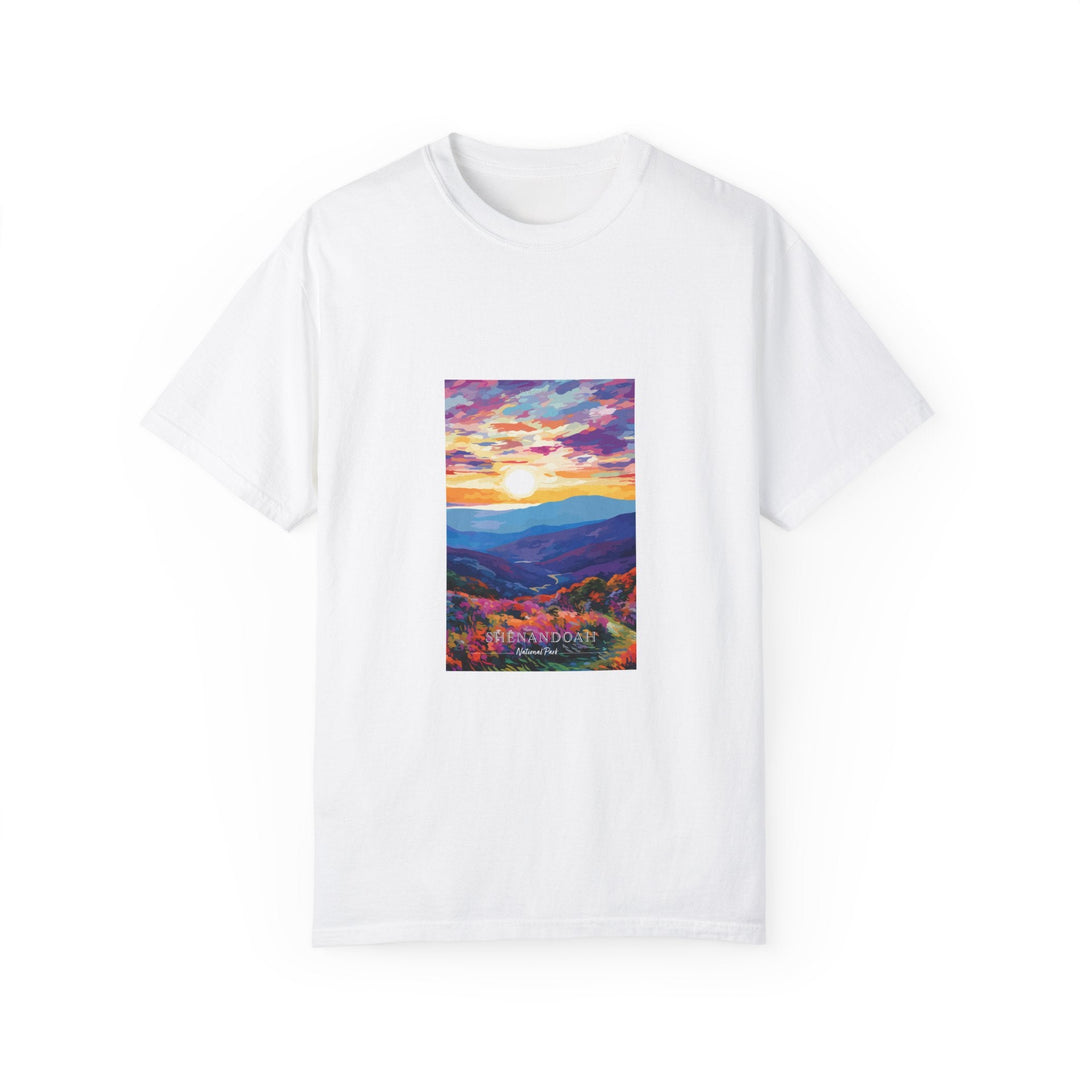 Shenandoah National Park Pop Art T-shirt - My Nature Book Adventures