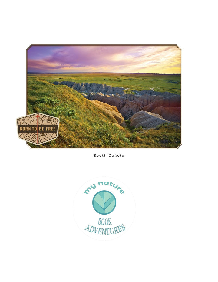 South Dakota State Parks - DIGITAL DOWNLOAD - Adventure Planning Journal - My Nature Book Adventures